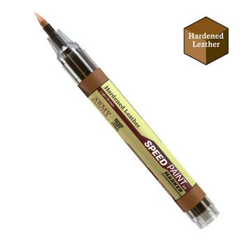 Army Painter Speedpaint: Marker Hardened Leather | Army Painter | Artikelnummer: 5713799100541