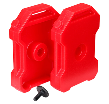 BENZIN-KANISTER rot (2) TRAXXAS TRX-4 | z.b. für TRX-4 Defender | Artikelnummer: TRX8022