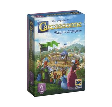 Carcassonne - Turniere & Wappen | Die 6. Erweiterung - Hans im Glück | Artikelnummer: 4015566018525