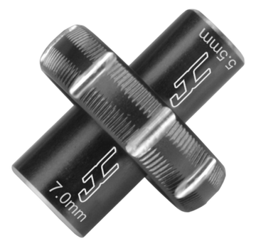 Jconcepts 5.5 | 7.0mm combo thumb wrench - black |  | Artikelnummer: JCO2556-2