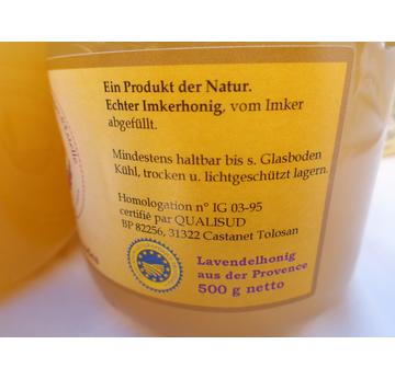 Neues ABO | Reiner Lavendelhonig mit 10 % Rabatt | Artikelnummer: 300