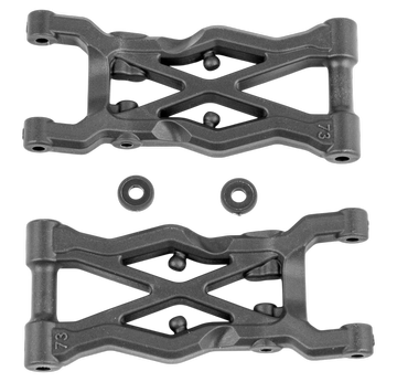 Team Associated RC10B6.3 FT Rear Suspension Arms 73mm, carbon fiber |  | Artikelnummer: AE91873