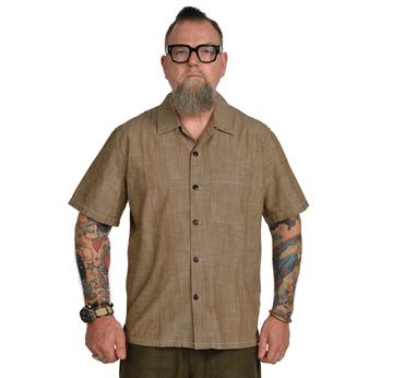 Bowling Shirt | Pinhais | Green Chambray | Artikelnummer: 5020-5548-8320
