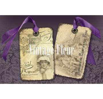 Vintage Anhänger/Tags -A003- Digital download  |  | Artikelnummer: 41453330