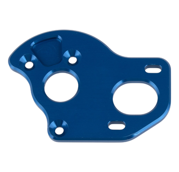 Team Associated RC10T6.2 Laydown Motor Plate, blue aluminum |  | Artikelnummer: AE71145