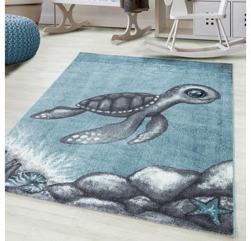 Bambi Teppich 160 x 230 cm blau |  | Artikelnummer: BAMBI1602300860BLUE