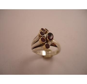 Fontäne,Ring 925 Silber,echte Steine,333 Gold.  |  | Artikelnummer: 41571574