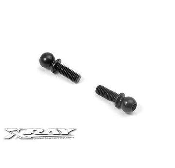  XRAY 362651 - X4 / XB4 Kugelkopf 4.9mm mit Gewinde - 8mm (2) |  | Artikelnummer: XR362651