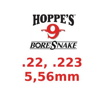 Hoppe's BoreSnake Laufreiniger - .22 .223 5,56mm | .22 .223 5,56mm Langwaffe | Artikelnummer: 70020 - 24011
