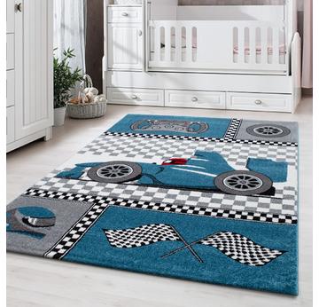 Kids Teppich 160 x 230 cm blau |  | Artikelnummer: KIDS1602300460BLUE