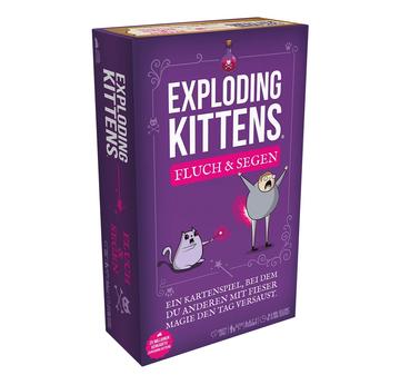 Exploding Kittens: Fluch & Segen | Exploding Kittens - voraussichtlich lieferbar ab September 2026 | Artikelnummer: 0810171413680