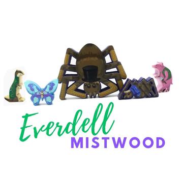 Everdell - Mistwood Meeple Sticker | Meeple Stickers | Artikelnummer: 5999573830365