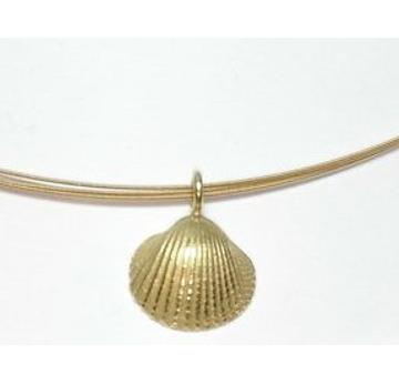 Muschel Anhänger midi Gold |  | Artikelnummer: 106