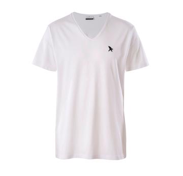 T-Shirt Black Falcon  | Farbe: weiß / 100% ringesponnene Baumwolle | Artikelnummer: TS-2004-19-F-1241-S