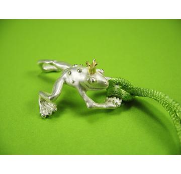 Froschkönig aus Silber als Anhänger  |  | Artikelnummer: 305789635