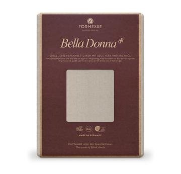 Fixleintuch Bella Donna perlgrau | 90-100 x 200-220 cm | Artikelnummer: 037 04 0710
