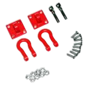 Absima Heavy Duty Halteösen mit Befestigung 1:10 2320046 | Maßstab 1/10 | Artikelnummer: AB2320046