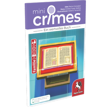 MiniCrimes - Ein wertvolles Buch | Pegasus Spiele | Artikelnummer: 4250231744228