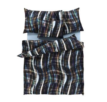 Feinsatinbettwäsche Mysterie black | 160x210cm | Artikelnummer: 10.248.07 schwarz