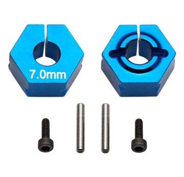 Team Associated FT Clamping Wheel Hexes, 7.0mm |  | Artikelnummer: AE91610