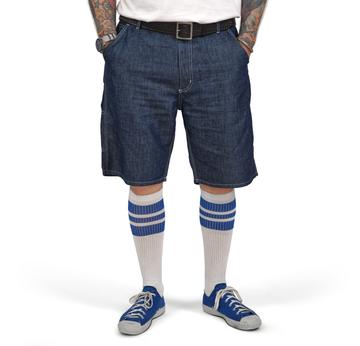 Worker Short | Cotton Linen | Dark Navy |  | Artikelnummer: 0262-4104-4527