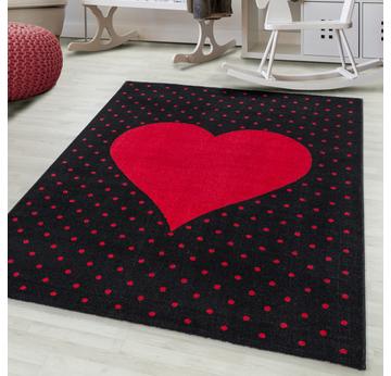 Bambi Teppich 160 x 230 cm rot |  | Artikelnummer: BAMBI1602300830RED