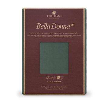 Fixleintuch Bella Donna vintage grün | 90-100 x 200-220cm | Artikelnummer: 037 04 0635