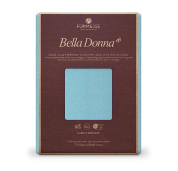 Fixleintuch Bella Donna helltürkis | 90-100 x 200-220cm | Artikelnummer: 037 04 0518
