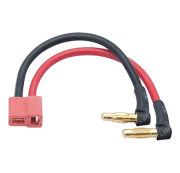 LRP LIPO HARDCASE ADAPTERSTECKER - 4MM BUCHSE AUF US-STYLE STECKER 90Â° ANGLE |  | Artikelnummer: 65834