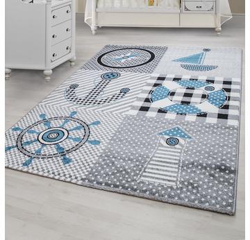 Kids Teppich 160 x 230 cm grau |  | Artikelnummer: KIDS1602300510GREY