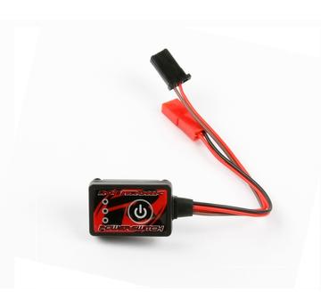 Robitronic Elektronischer Schalter mit Spannungsanzeige RO1612 | Für Nitromodelle. | Artikelnummer: RO1612