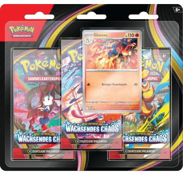 Pokémon 3-Pack-Blister Mega-Entwicklung: Wachsendes Chaos |  | Artikelnummer: 0196214140189
