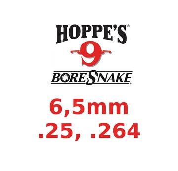 Hoppe's BoreSnake Laufreiniger - 6,5mm .25 .264 | 6,5mm .25 .264 Langwaffe | Artikelnummer: 70020 - 24013