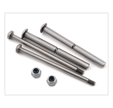TLR Front Hinge Pin & King Pin Set, Polished: All 22 | für alle 22 Modelle | Artikelnummer: TLR234098
