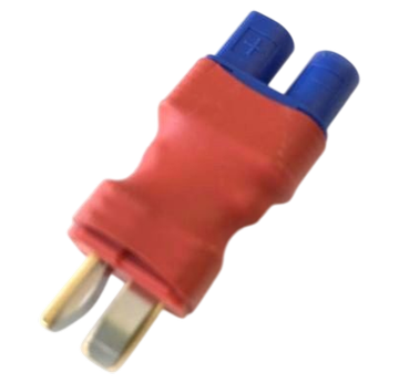 H-Speed DEANS MÄNNCHEN AUF EC3 WEIBCHEN KURZ ADAPTER |  | Artikelnummer: HSPC022