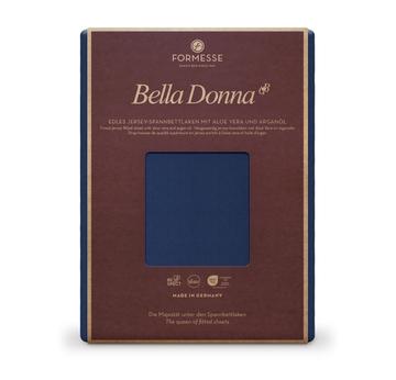 Fixleintuch Bella Donna marine | 90-100 x 200-220 cm | Artikelnummer: 037 04 0507