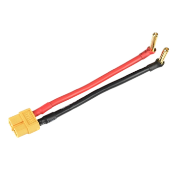 Revtec - Adapterkabel - Bullit 4mm Gold > XT-60 Stecker - 12cm - 1 pc |  | Artikelnummer: GF-1325-090