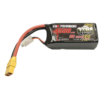 Pink Bashing Crawler LiPo 3S 11.4V-4500-55C (Multi) 96x42x34mm Shorty |  | Artikelnummer: PP3-3S4500SHV-M