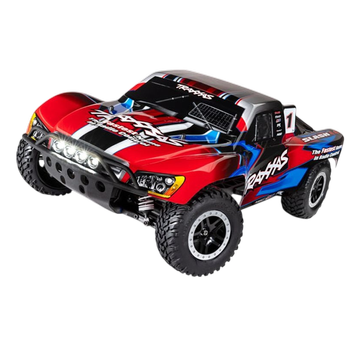 TTRAXXAS SLASH 4X4 ROT 1/10 SHORT-COURSE RTR BRUSHED, MIT AKKU, LADEGERÄT UND LED-LICHT *HERBST-SALE* |  | Artikelnummer: TRX68054-61RED