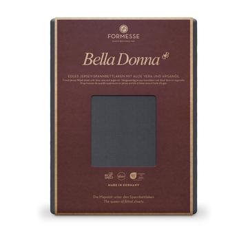 Fixleintuch Bella Donna anthrazit | 90-100 x 200-220 cm | Artikelnummer: 037 04 0213