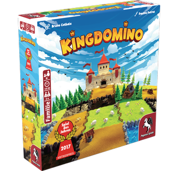 Kingdomino (Neuausgabe) | Spiel des Jahres 2017 - Pegasus Spiele | Artikelnummer: 4250231744334