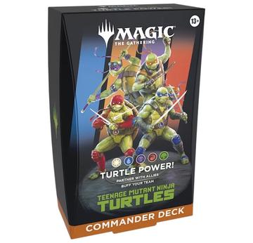 Magic the Gathering Teenage Mutant Ninja Turtles Commander Deck | Wizards of the Coast | Artikelnummer: 5010996351326