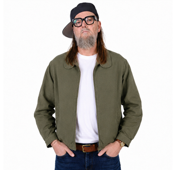 Harrington Jacket | Cotton Linen | Size Large | Sample Sale | Artikelnummer: 5563-3063-7753
