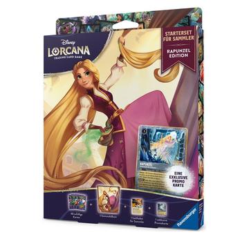Disney Lorcana - Starterset für Sammler Rapunzel Edition | Ravensburger | Artikelnummer: 4050368900333