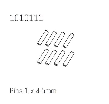Pins 1 x 4.5mm - PRO Crawler 1:18 (8) Absima #1010111 | z.b. für CR-18pro  | Artikelnummer: AB1010111