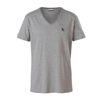 T-Shirt Black Falcon | Farbe: hellgrau / 100% ringesponnene Baumwolle | Artikelnummer: TS-4002-19-F-1394-M