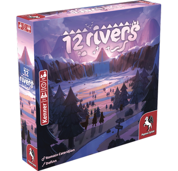 12 Rivers | Pegasus Spiele - voraussichtlich lieferbar ab September | Artikelnummer: 4250231745614