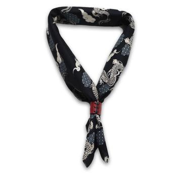 OBERWEIHER | Bandana + Leather Ring | Dragon Black | Artikelnummer: 6247-4104-3454