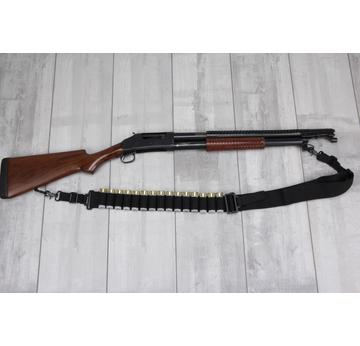 Zweipunkt-Trageriemen mit Flintenpatronenhaltern / Universal Trageriemen |  Universal Trageriemen aus Nylon mit Karabinern | Artikelnummer: 70069