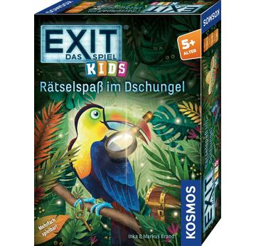 EXIT - Das Spiel Kids: Rätselspaß im Dschungel | Kosmos | Artikelnummer: 4002051683375
